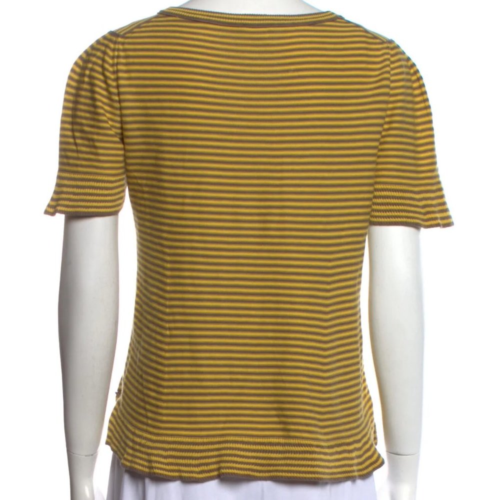 Sonia Rykiel Striped Scoopneck knit top - Picture 5 of 6